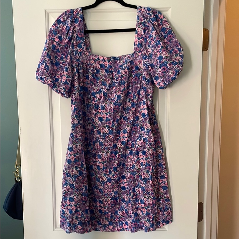 💜Vineyard Vines Serena Square Neck Dress